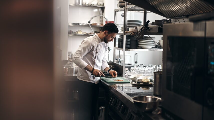 Restaurant kitchen